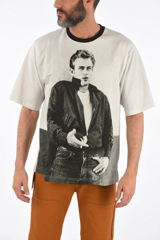 James Dean printed crewneck t-shirt
