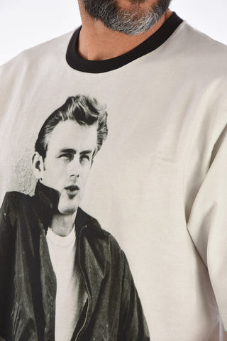 James Dean printed crewneck t-shirt