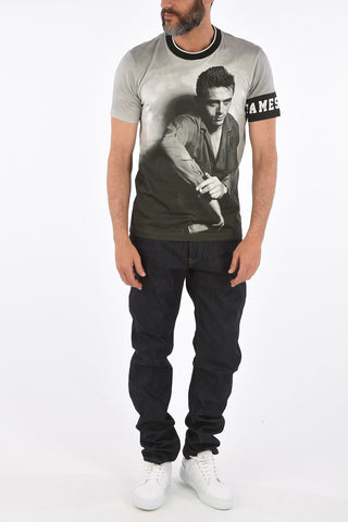 James Dean printed crewneck t-shirt