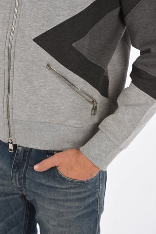 neoprene full zip sweatshirt