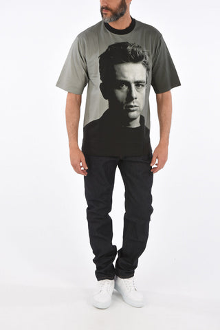 James Dean printed crewneck t-shirt