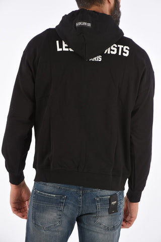 printed full zip hoodie sweatshirt