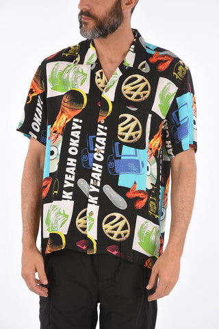printed short sleeve shirt