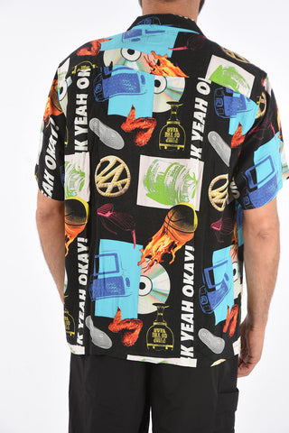 printed short sleeve shirt