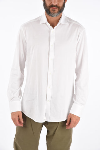 Camicia slim fit in cotone