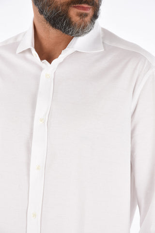 Camicia slim fit in cotone