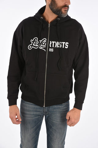 printed full zip hoodie sweatshirt