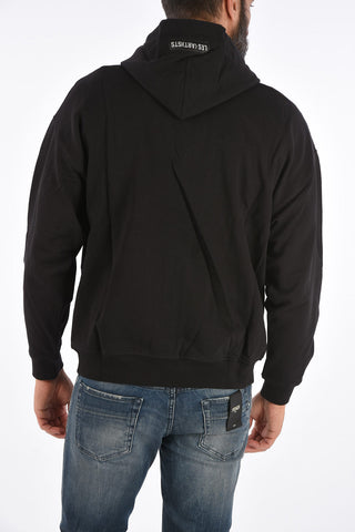 printed full zip hoodie sweatshirt