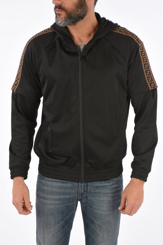 removable sleeve hoodie sweatshirt