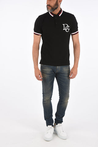 MILLENNIALS Piquè cotton 3 botton polo shirt