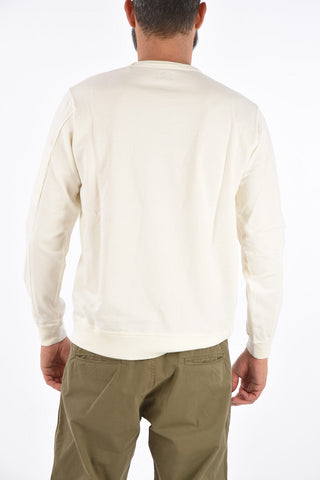 Cotton crew-neck sweatshirt