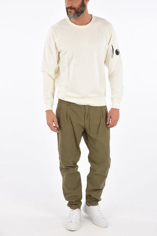 Cotton crew-neck sweatshirt