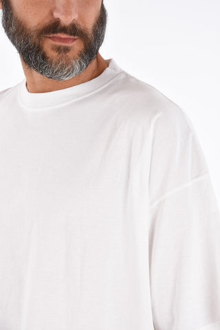 crew-neck oversized t-shirt