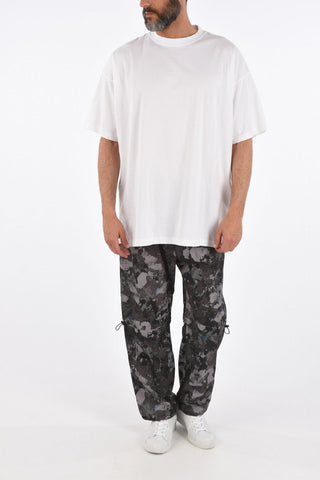 crew-neck oversized t-shirt