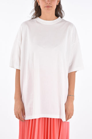 crew-neck oversized t-shirt