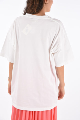 crew-neck oversized t-shirt