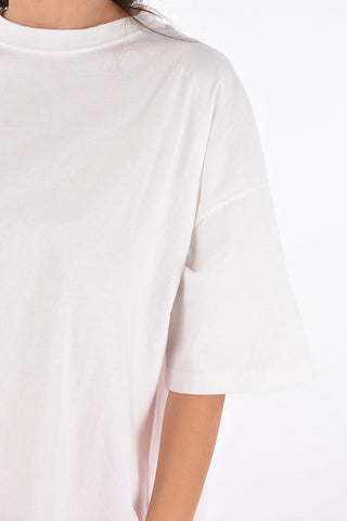 crew-neck oversized t-shirt