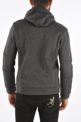 full zip hooded sweatshirt
