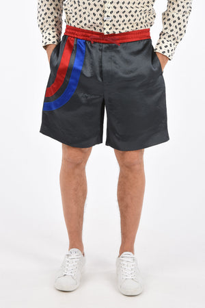 drawstring waist shorts