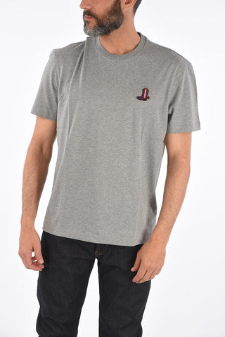 t-shirt in jersey girocollo