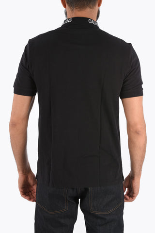 JEANS piquè cotton 2 button polo shirt