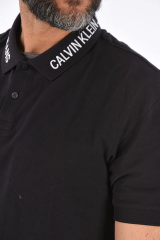 JEANS piquè cotton 2 button polo shirt