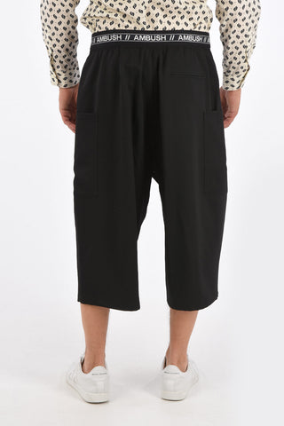 double pleat harem pants