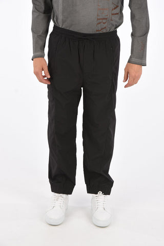ADIDAS nylon drawstring waist pants
