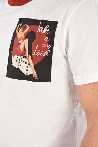 printed crew-neck t-shirt