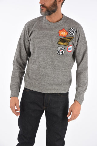 cotton crew-neck COOL FIT sweatshirt
