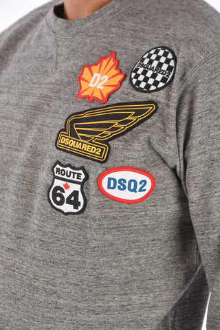cotton crew-neck COOL FIT sweatshirt