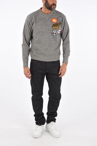 cotton crew-neck COOL FIT sweatshirt