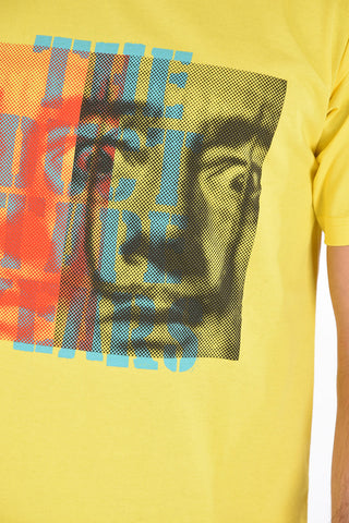 T-shirt girocollo stampata