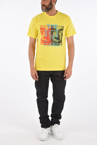 T-shirt girocollo stampata