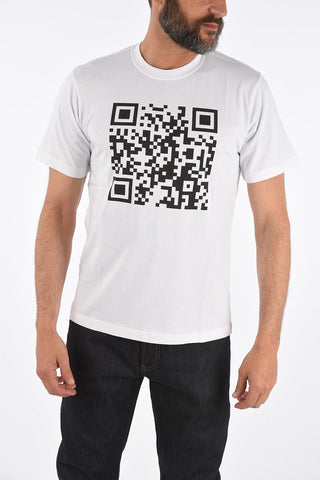 T-shirt girocollo stampata