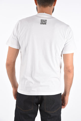 T-shirt girocollo stampata