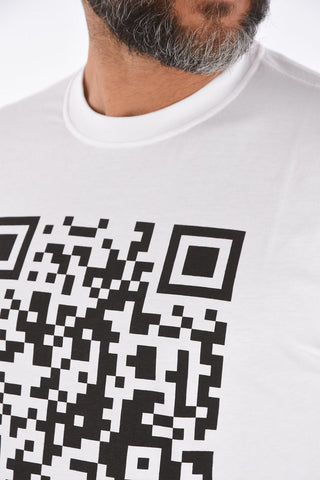 T-shirt girocollo stampata