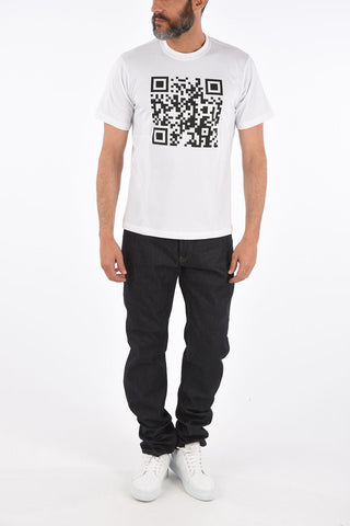 T-shirt girocollo stampata