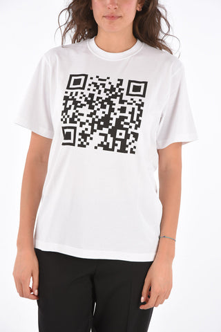 T-shirt girocollo stampata