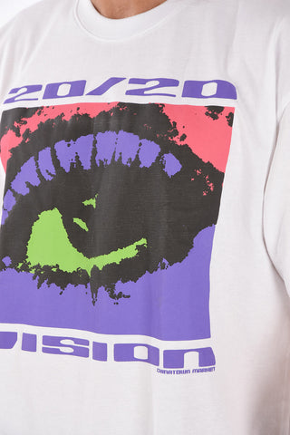 T-shirt girocollo stampata