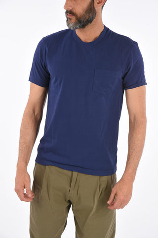 crewneck t-shirt with breast pocket