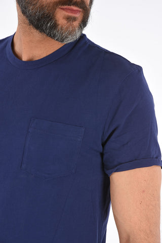 crewneck t-shirt with breast pocket