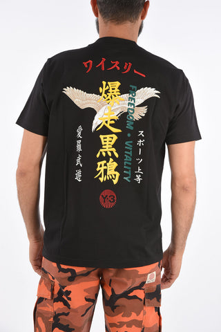 ADIDAS printed crewneck t-shirt