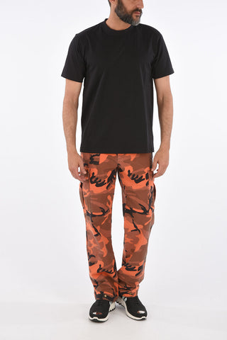 ADIDAS printed crewneck t-shirt