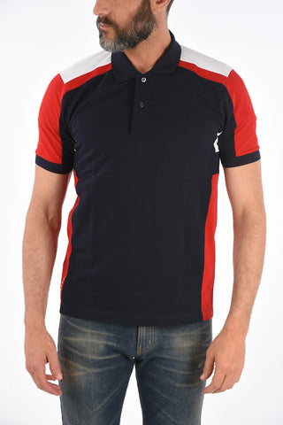 piquè cotton 2 button polo shirt