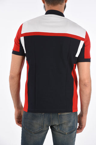 piquè cotton 2 button polo shirt