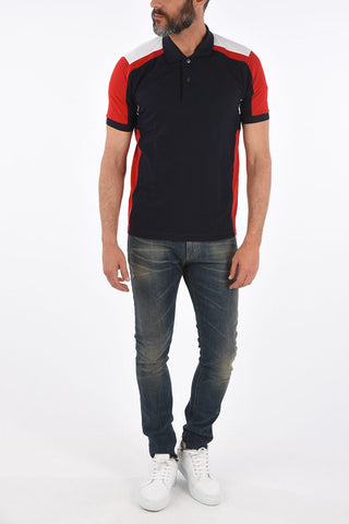 piquè cotton 2 button polo shirt