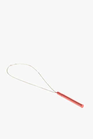 Collana In Argento CIG CASE con Pendente a Cilindro