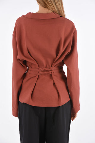 Flax tunic with belt