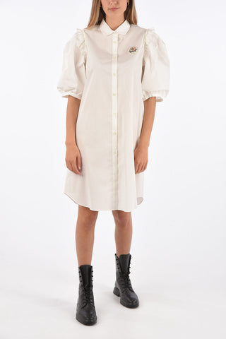 SIMONE ROCHA 4 chemisier al ginocchio con manica bombata